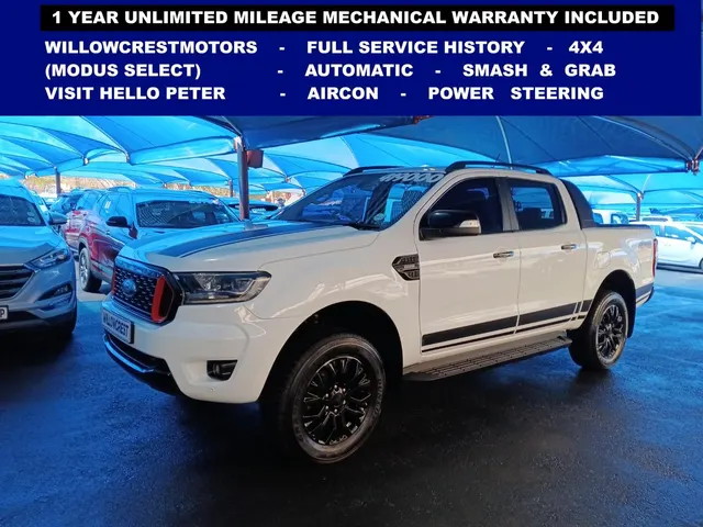 2021 Ford Ranger 2.0SiT Double Cab 4x4 XLT FX4