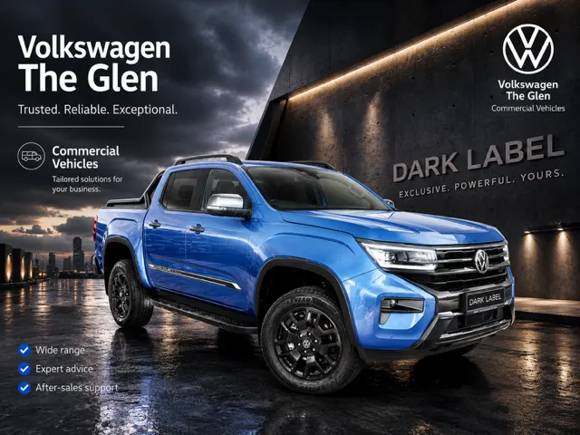 2026 Volkswagen Amarok 2.0TDI Double Cab Dark Label 4Motion