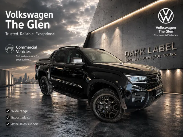2026 Volkswagen Amarok 3.0TDI V6 Double Cab Dark Label 4Motion