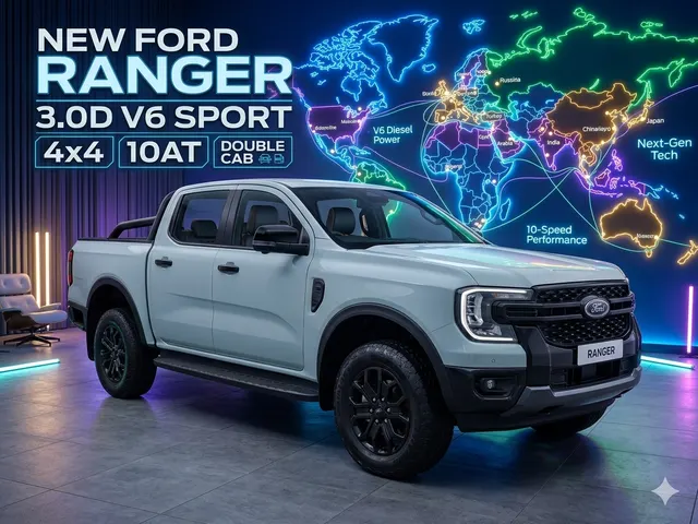 2026 Ford Ranger 3.0TD V6 Double Cab Sport 4WD
