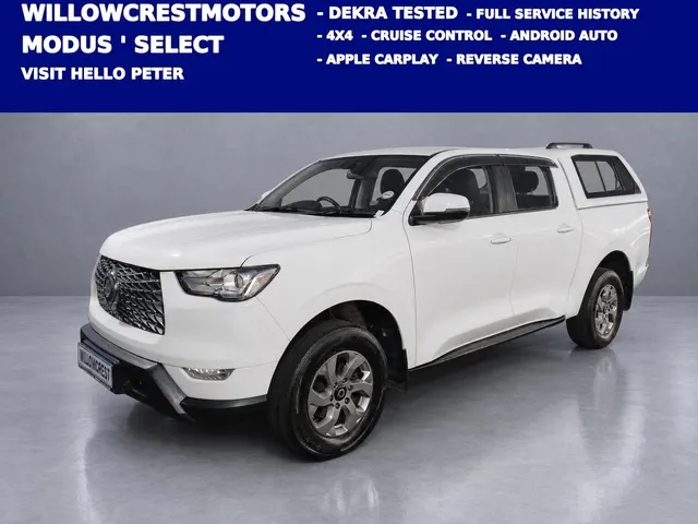 2021 GWM P-Series 2.0TD Double Cab DLX 4x4